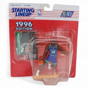Starting Lineup 1996 Edition Jamal Mashburn Dallas Mavericks NBA Figure